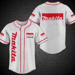 Personalized Makita Custom Baseball Jersey
