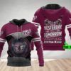Personalized Manly Warringah Sea Eagles 3D Hoodie Nrl Custom Name 3D All Over Printed Hoodie - 580acb2c6c18