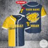 Personalized Michigan Wolverines Shirt Baseball Jerseys