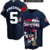 Personalized Mickey Mouse Atlanta Braves World Series Champions 2021 Baseball Jersey