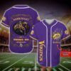 Personalized Minnesota Vikings Mascot Nfl Baseball Jersey Shirt