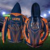 Personalized NNA 3D Hoodie Auburn Tigers Custom Name 3D All Over Printed Hoodie - dd3228feff56