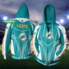 Personalized NNA 3D Hoodie Miami Dolphins Custom Name 3D All Over Printed Hoodie - b1c57d35a790