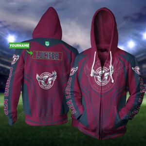 Personalized NNA 3D Hoodie Sea Eagles Custom Name 3D All Over Printed Hoodie - 7d209d075006