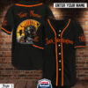 Personalized Name Jack Skellington Baseball Jersey Shirt