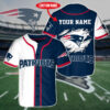 Personalized New England Patriots Baseball Jersey