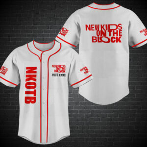 Personalized New Kids On The Block Custom Baseball Jersey