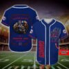 Personalized New York Giants Mascot Nfl Baseball Jersey Shirt