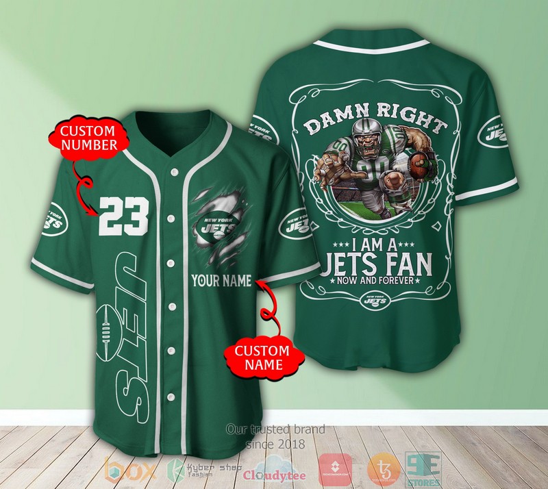 Personalized New York Jets Nfl I Am A Jets Fan Baseball Jersey Shirt Personalized New York Jets Nfl I Am A Jets Fan Baseball Jersey Shirt
