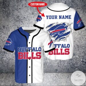 Personalized Nfl Buffalo Bills Shirt Baseball Jerseys
