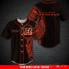 Personalized Nfl Cincinnati Bengals Baseball Jersey- Limited Edition