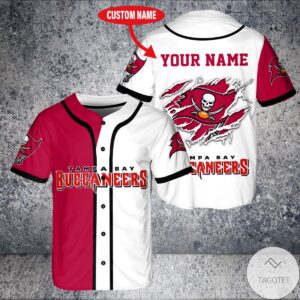 Personalized Nfl Tampa Bay Buccaneers Shirt Baseball Jerseys
