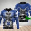 Personalized North Melbourne Football Club 3D Hoodie Afl 3D Hoodie Jack Skellington Custom Name 3D All Over Printed Hoodie - 4d0167b41eab