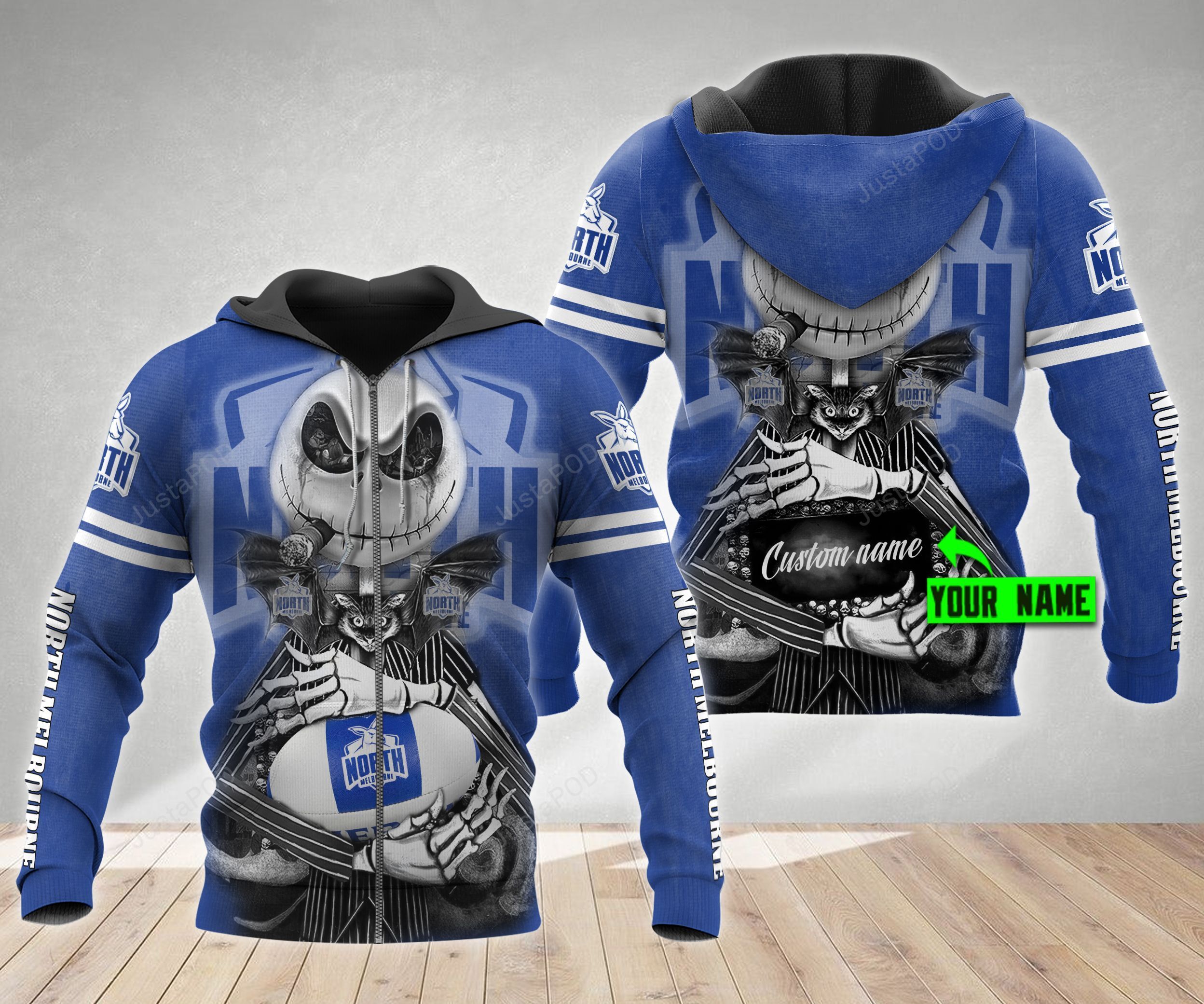 Personalized North Melbourne Football Club 3D Hoodie Afl 3D Hoodie Jack Skellington Custom Name 3D All Over Printed Hoodie - 4d0167b41eab Personalized North Melbourne Football Club 3D Hoodie Afl 3D Hoodie Jack Skellington Custom Name 3D All Over Printed Hoodie - 4d0167b41eab