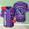 Personalized Nrl Melbourne Storm I Am A Storm Fan Baseball Jersey
