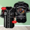 Personalized Nrl New Zealand Warriors I Am A Warriors Fan Baseball Jersey