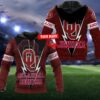 Personalized Oklahoma Sooners Football 3D Hoodie Custom Name 3D All Over Printed Hoodie - b5ad60efe285