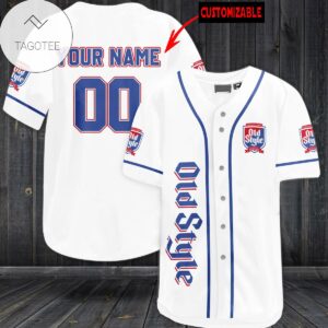 Personalized Old Style Baseball Jersey Shirt