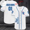 Personalized Pabst Blue Ribbon Logo Baseball Jersey Shirt