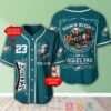 Personalized Philadelphia Eagles Nfl I Am A Eagles Fan Baseball Jersey Shirt