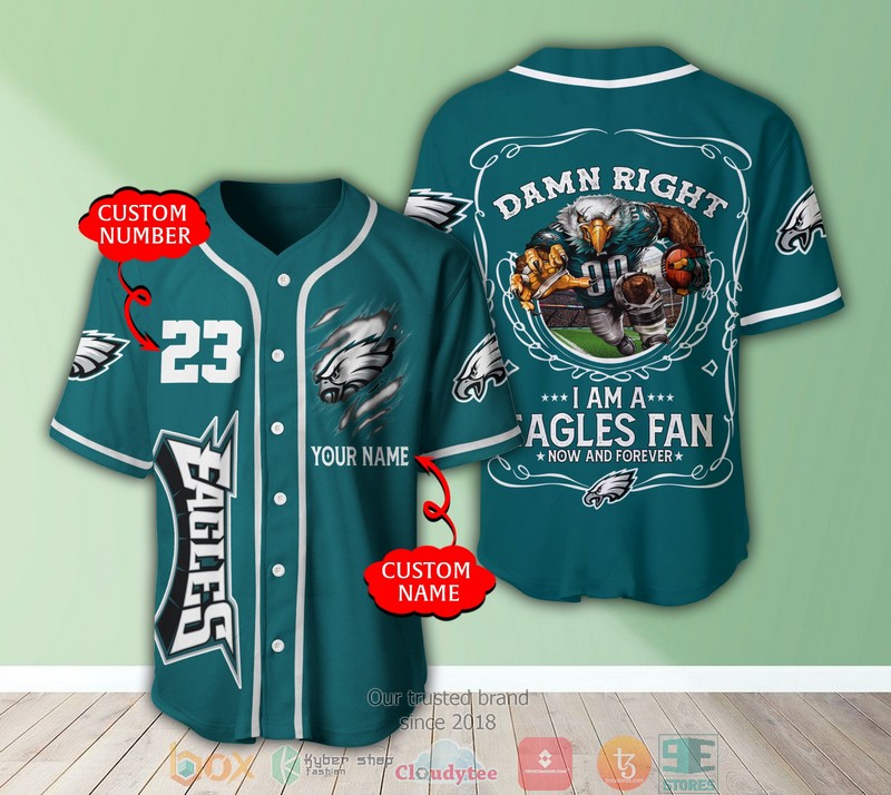 Personalized Philadelphia Eagles Nfl I Am A Eagles Fan Baseball Jersey Shirt Personalized Philadelphia Eagles Nfl I Am A Eagles Fan Baseball Jersey Shirt