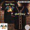Personalized Pokemon Charizard Baseball Jersey