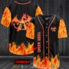Personalized Pokemon Charizard Flame Baseball Jersey