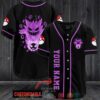 Personalized Pokemon Gengar Black Baseball Jersey
