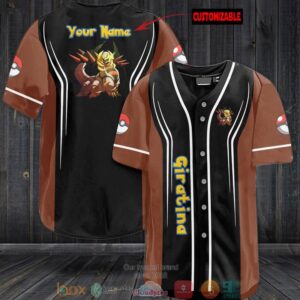 Personalized Pokemon Giratina Baseball Jersey