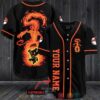 Personalized Pokemon Infernape Baseball Jersey