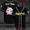 Personalized Pokemon Jigglypuff Baseball Jersey