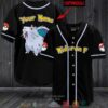 Personalized Pokemon Nidoran F Baseball Jersey