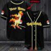 Personalized Pokemon Rapidash Custom Baseball Jersey