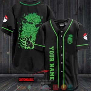 Personalized Pokemon Turtwig Baseball Jersey