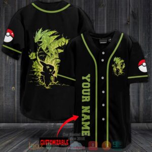 Personalized Pokemon Tyranitar Baseball Jersey