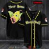 Personalized Pokemon Weepinbell Baseball Jersey