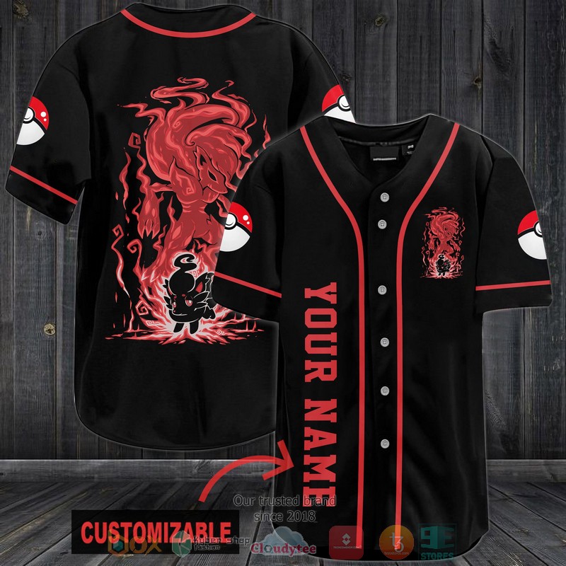 Personalized Pokemon Zoroark Baseball Jersey Personalized Pokemon Zoroark Baseball Jersey
