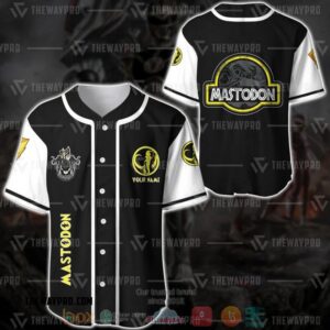 Personalized Power Rangers Mighty Morphin Mastodon Custom Baseball Jersey