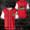 Personalized Power Rangers Mighty Morphin Tyrannosaurus Custom Baseball Jersey