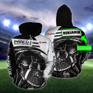 Personalized Prague Black Panthers 3D Hoodie Custom Name 3D All Over Printed Hoodie - 50c65cc57188