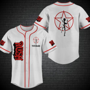 Personalized Rush Starman Custom Baseball Jersey