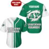 Personalized Saskatchewan Roughriders Cfl 3D Baseball Jersey