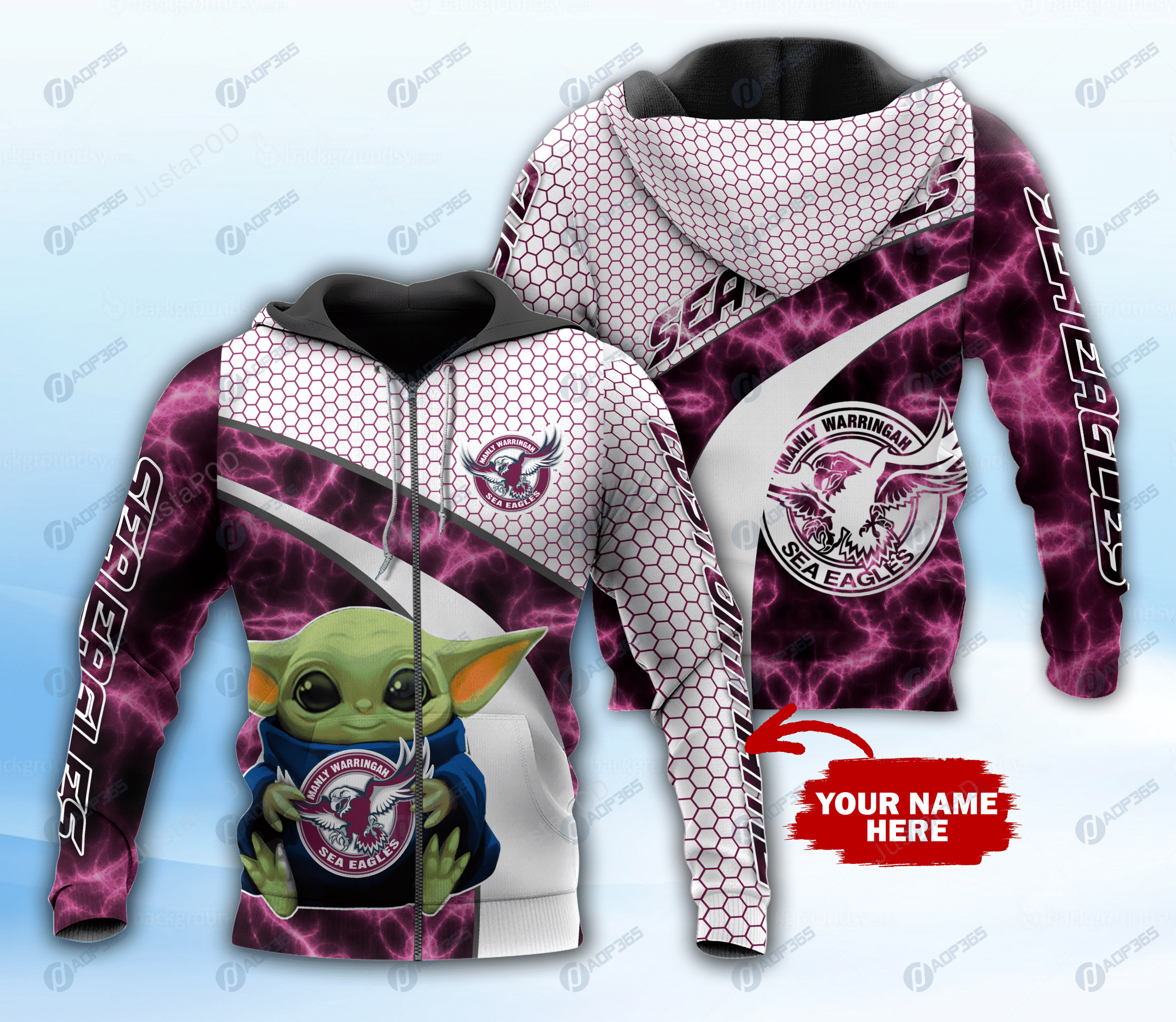 Personalized Sea Eagles 3D Hoodie Custom Name 3D All Over Printed Hoodie - f22bd95f991f Personalized Sea Eagles 3D Hoodie Custom Name 3D All Over Printed Hoodie - f22bd95f991f