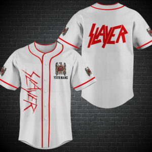 Personalized Slayer Custom Baseball Jersey