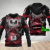 Personalized St Kilda Football Club 3D Hoodie Afl 3D Hoodie Jack Skellington Custom Name 3D All Over Printed Hoodie - 8dfd8df89396