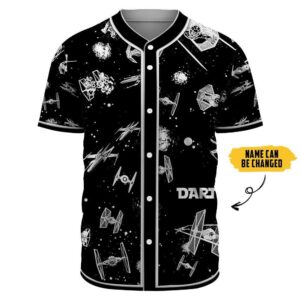 Personalized Star Wars Custom Baseball Jersey