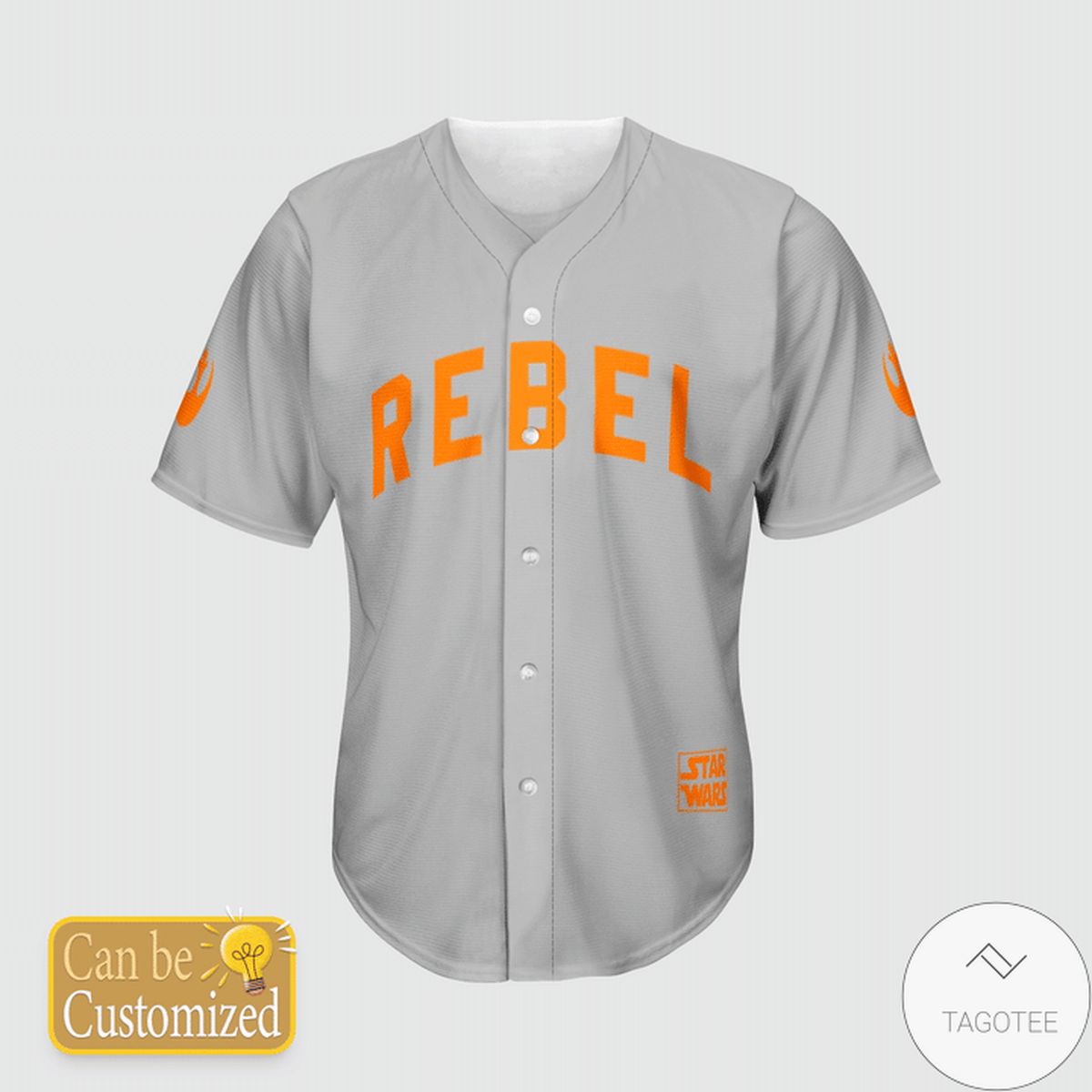 Personalized Star Wars Rebel Baseball Jersey Personalized Star Wars Rebel Baseball Jersey