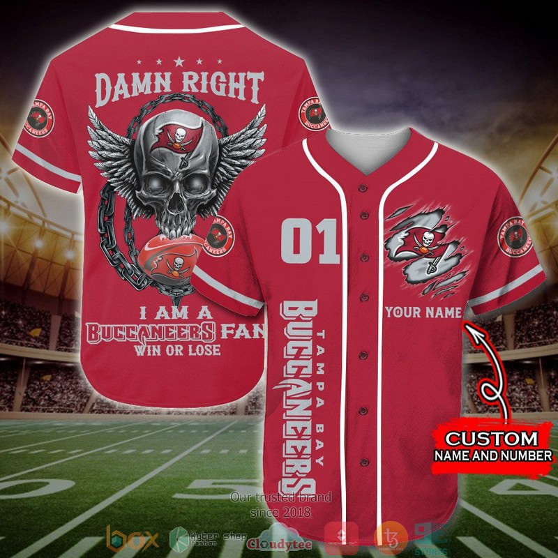 Personalized Tampa Bay Buccaneers Nfl Baseball Jersey Shirt Personalized Tampa Bay Buccaneers Nfl Baseball Jersey Shirt