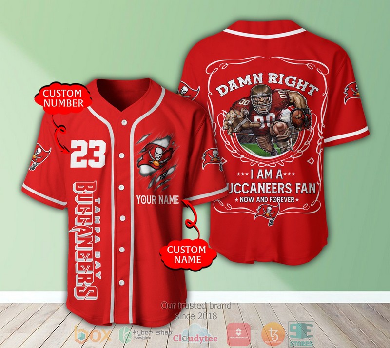 Personalized Tampa Bay Buccaneers Nfl I Am A Buccaneers Fan Baseball Jersey Shirt Personalized Tampa Bay Buccaneers Nfl I Am A Buccaneers Fan Baseball Jersey Shirt