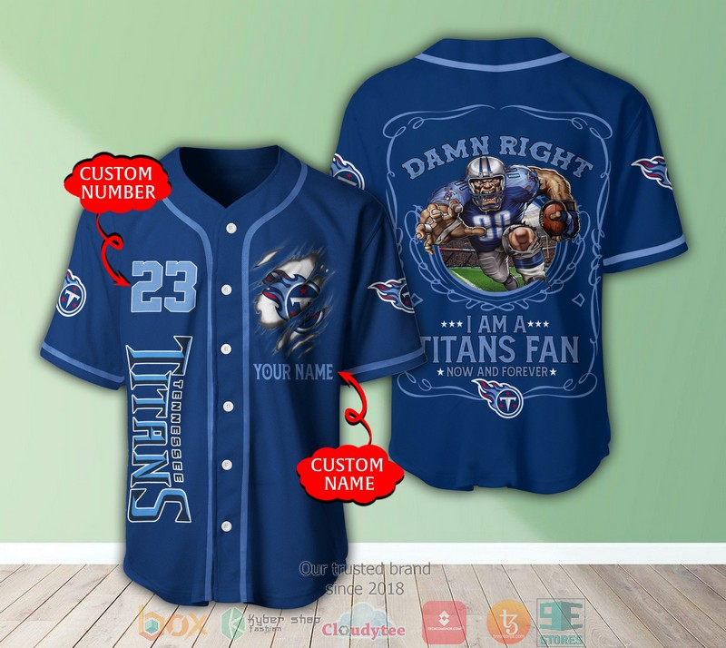 Personalized Tennessee Titans Nfl I Am A Titans Fan Baseball Jersey Shirt Personalized Tennessee Titans Nfl I Am A Titans Fan Baseball Jersey Shirt
